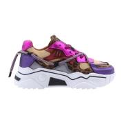 Dwrs Stilren Carpa Sneaker för Kvinnor Purple, Dam