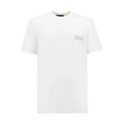 Kiton Nya Textures T-Shirt White, Herr