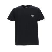 A.p.c. Stilig Raymond T-shirt Black, Herr