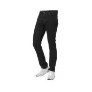 Jacob Cohën Svart Slim-Fit Bard Straight Jeans Black, Herr