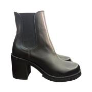 Alberto Fasciani Heeled Boots Black, Dam