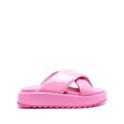 Gia Borghini Platta sandaler Pink, Dam