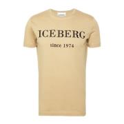 Iceberg T-Shirts Beige, Herr