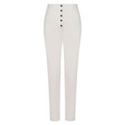 Philosophy di Lorenzo Serafini Ottomane Skinny Byxor White, Dam