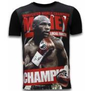 Local Fanatic Money Champion Rhinestone - Man t shirt - 11-6263Z Black...
