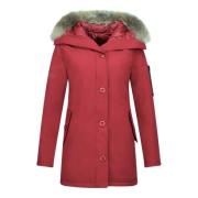 TheBrand Vinterjacka för kvinnor Canada Long - Parka Sidofickor - 505R...