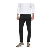 Liu Jo Scottblack Slim Jeans för Män Black, Herr