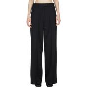 Raf Simons Trousers Black, Dam