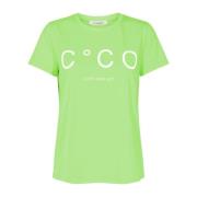 Co'Couture Stiliga och Bekväma T-Shirt Kollektion Green, Dam