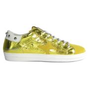 Ama Brand Sneakers Yellow, Dam