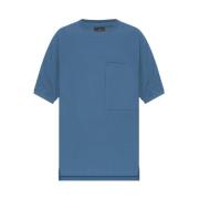 Y-3 Oversize T-shirt Blue, Dam