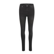 My Essential Wardrobe Smala jeans Black, Dam