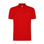 Sun68 Polo Shirt Red, Herr