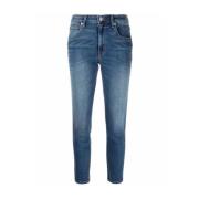 Slvrlake Modern Skinny Jeans Blue, Dam