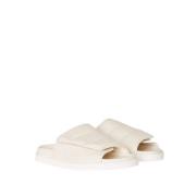 Gia Borghini Sandals Stitched Puffy Beige, Dam