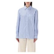 A.p.c. Sela Skjorta - Stilfull och Trendig Blue, Dam
