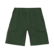 Iuter Cargo-stil Sommar Shorts Green, Herr