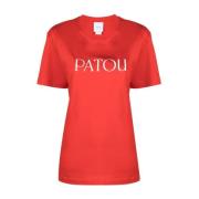 Patou T-Shirts Red, Dam