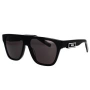 Dior Fyrkantiga solglasögon med Dior Oblique-design Black, Unisex