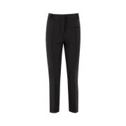 Fabiana Filippi Slim-fit Trousers Black, Dam