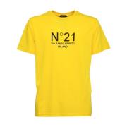 N21 T-Skjorta Yellow, Herr