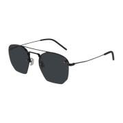 Saint Laurent Black Sl422-002 Sunglasses - Trendy and Elegant Black, U...
