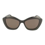 Saint Laurent Kattögon solglasögon för kvinnor Black, Dam