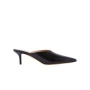 Scarosso Stilren Slip-On Häl Mule Black, Dam