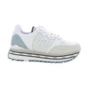 Liu Jo Blå Maxi Wonder 57 Sneakers White, Dam