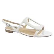 Bibi Lou Platta Sandaler White, Dam