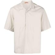 Barena Venezia Short Sleeve Shirts Beige, Herr