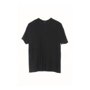 R13 Boxy Seamless T-Shirt Black, Dam
