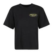 Heron Preston Racing T-shirt för modeframåt kvinnor Black, Dam
