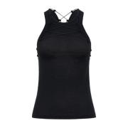 Dion Lee Sleeveless Tops Black, Dam