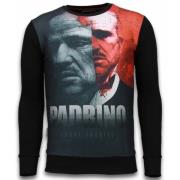 Local Fanatic El Padrino Two Faced Sweater - Herr Tröja - 6039Z Black,...