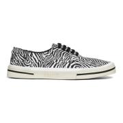 Celine Elliot Sneaker med Zebra Print Black, Herr