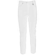 YES ZEE White Viscose Jeans Pant - Vit Viskos Jeansbyxa White, Dam