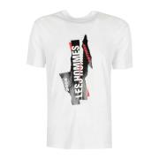 Les Hommes T-Shirts White, Herr