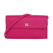 Kiton Cross Body Bags Pink, Dam