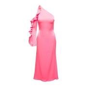 David Koma Elegant Pink Party Dress Pink, Dam