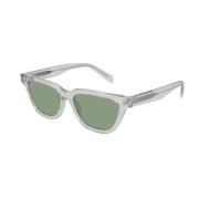 Saint Laurent Stiliga solglasögon för kvinnor Gray, Dam