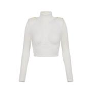 Elisabetta Franchi Turtlenecks White, Dam