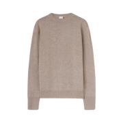 Aspesi Geelong Wool Crewneck Sweater - Mod.M174 Beige, Herr