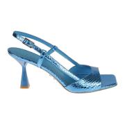 Sergio Levantesi High Heel Sandals Blue, Dam
