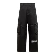 44 Label Group Trousers Black, Herr