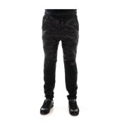 Emporio Armani EA7 Slim-fit Trousers Black, Herr