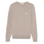 Maison Kitsuné Sweatshirts Beige, Herr