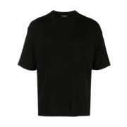 Roberto Collina Stilig Herr T-shirt Black, Herr