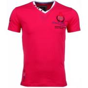Gentile Bellini Broderi Riviera Club - T Shirt Herr - 54092R Pink, Her...