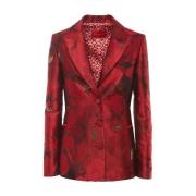 La DoubleJ Ruby Brocade Blazer Red, Dam